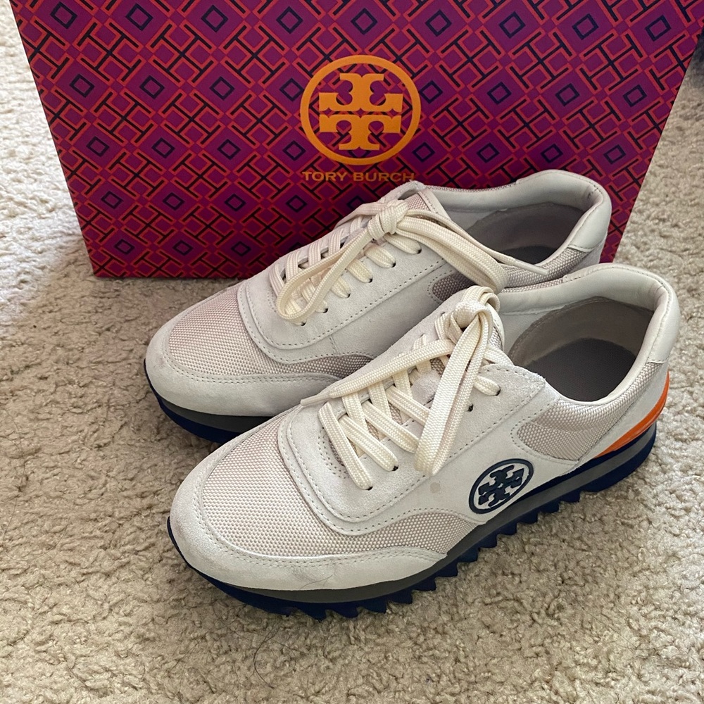 Tory Burch Sawtooth Sneakers 6.5